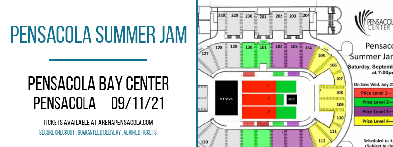 Pensacola Summer Jam at Pensacola Bay Center tickets Pensacola Summer Jam at Pensacola Bay Center