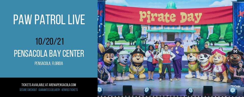 PAW Patrol Live [POSTPONED] at Pensacola Bay Center