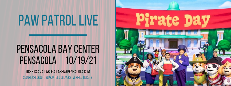 PAW Patrol Live [POSTPONED] at Pensacola Bay Center