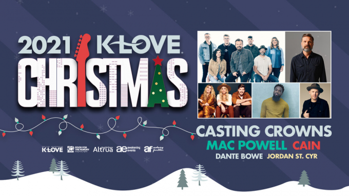K-Love Christmas Tour: Casting Crowns, Mac Powell, CAIN, Dante Bowe & Jordan St. Cyr at Pensacola Bay Center