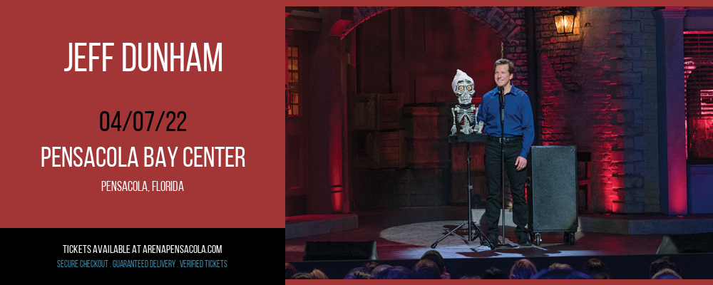 Jeff Dunham at Pensacola Bay Center tickets Jeff Dunham at Pensacola Bay Center