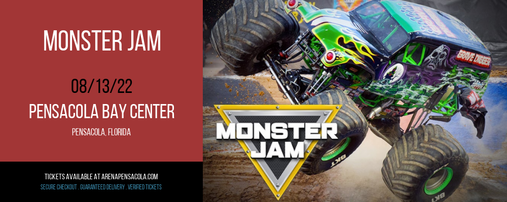Monster Jam at Pensacola Bay Center tickets Monster Jam at Pensacola Bay Center