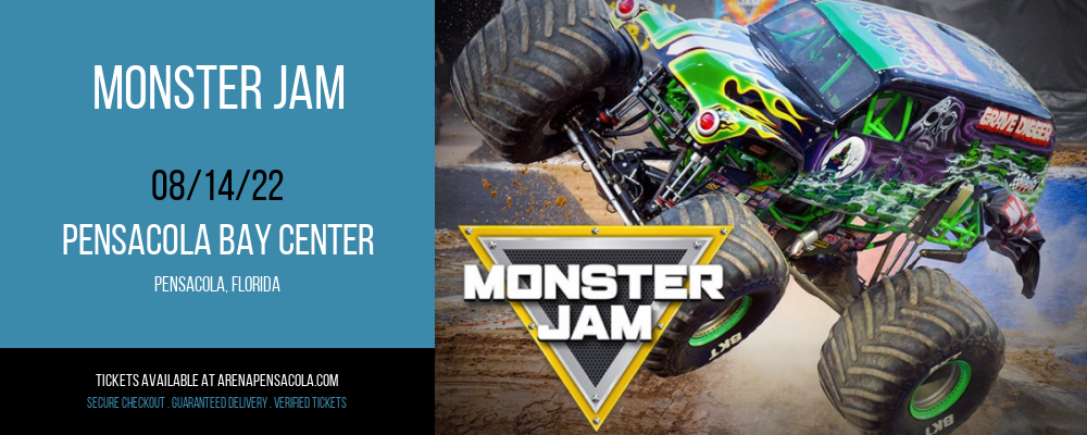 Monster Jam at Pensacola Bay Center tickets Monster Jam at Pensacola Bay Center