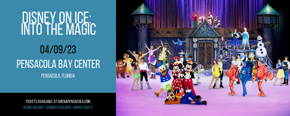 Disney On Ice: Into The Magic at Pensacola Bay Center