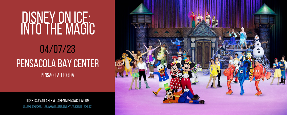 Disney On Ice: Into The Magic at Pensacola Bay Center tickets Disney On Ice: Into The Magic at Pensacola Bay Center