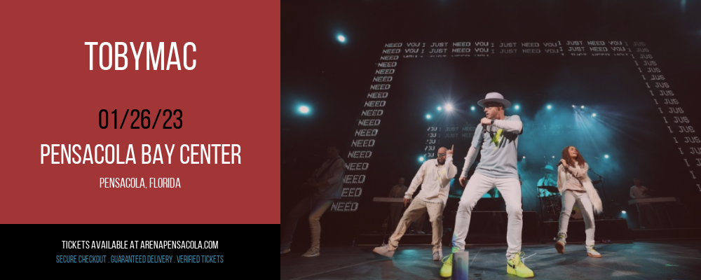 TobyMac at Pensacola Bay Center tickets TobyMac at Pensacola Bay Center